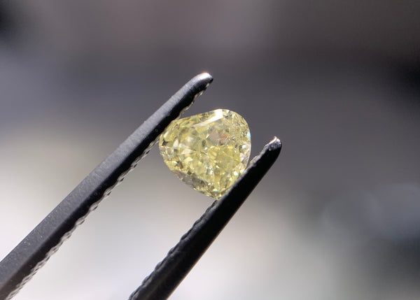 天然無證黃鑽0.28ct